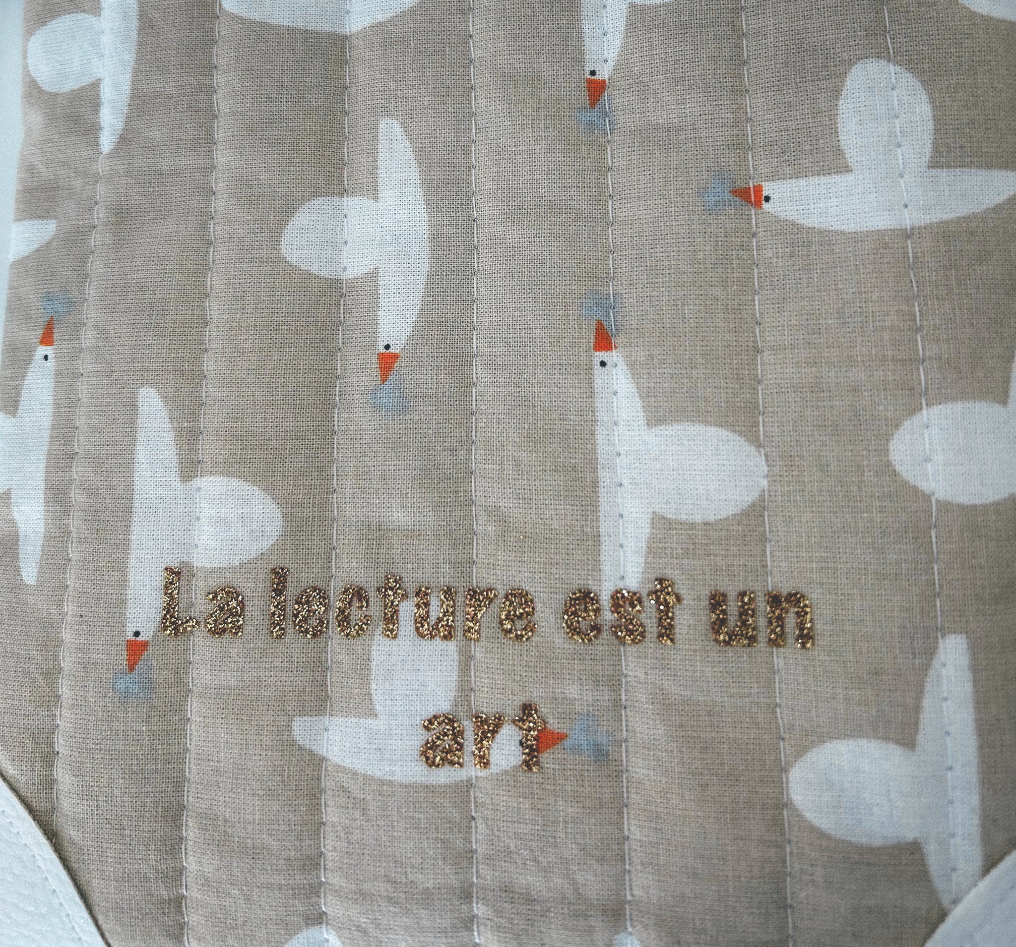 Pochette à livre Cigognes