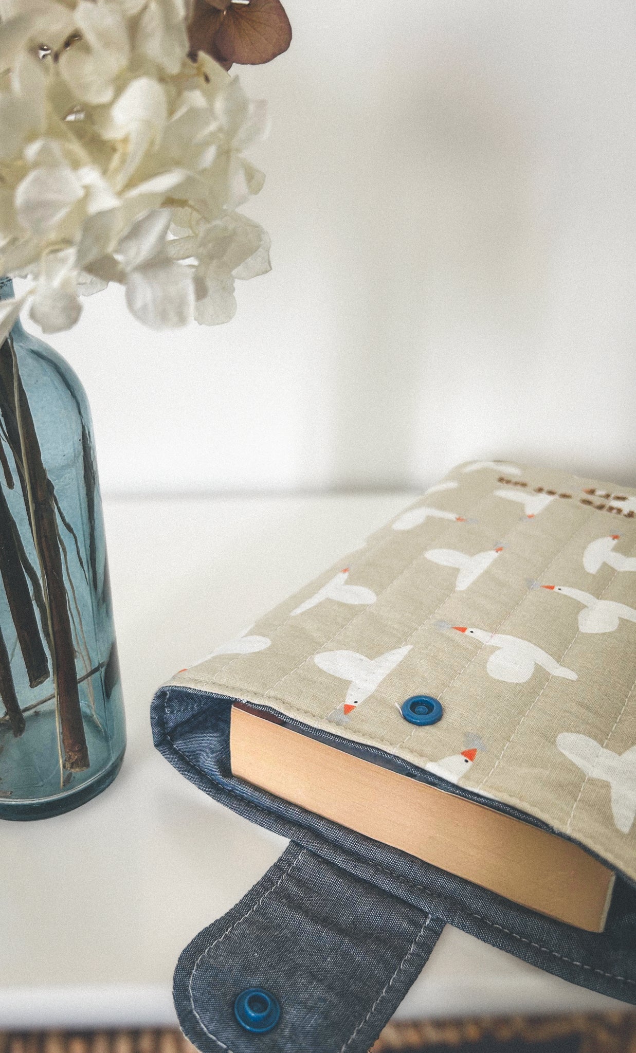 Pochette à livre Cigognes