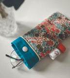 Pochette à lunettes en velours