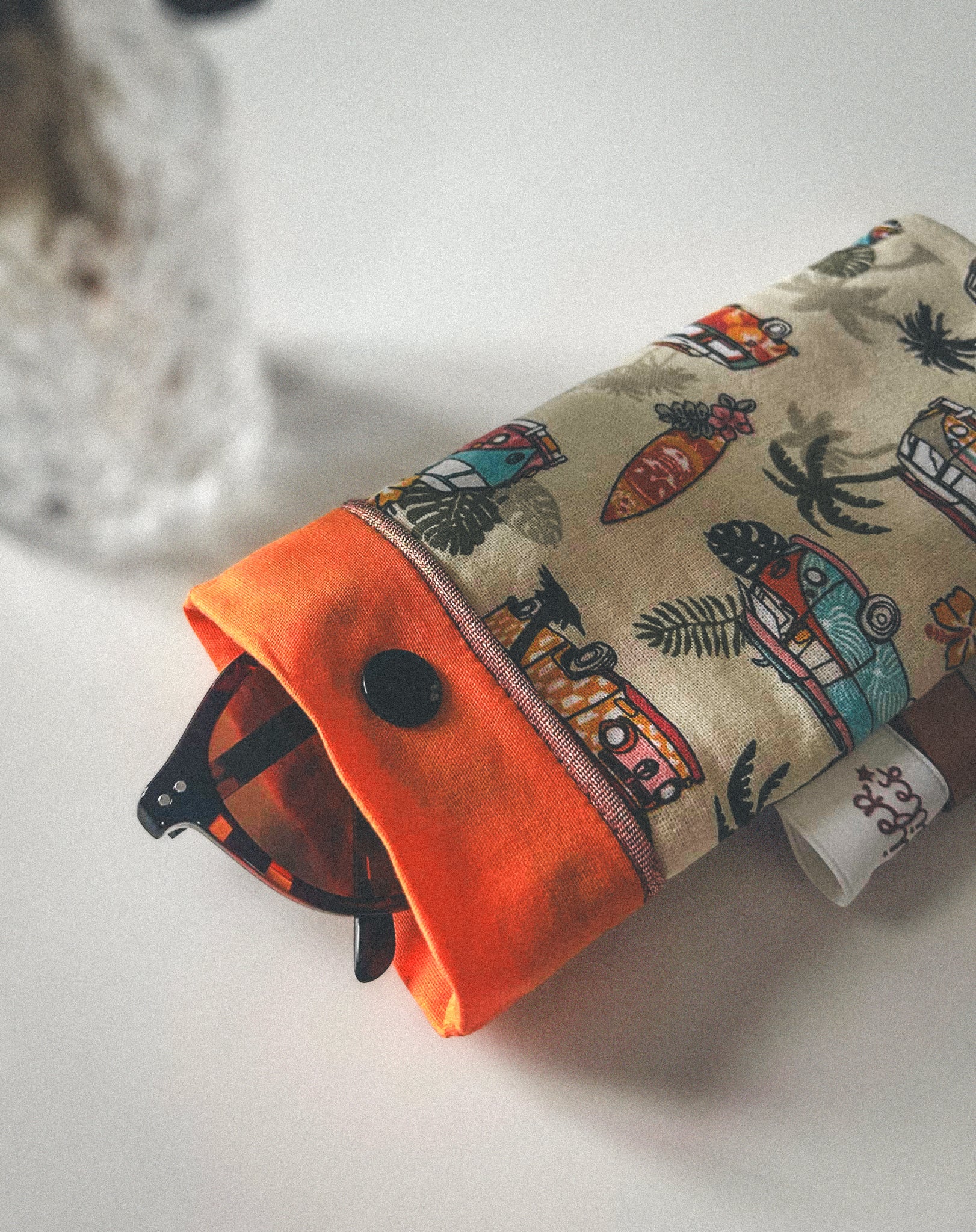 Pochette à lunettes vans