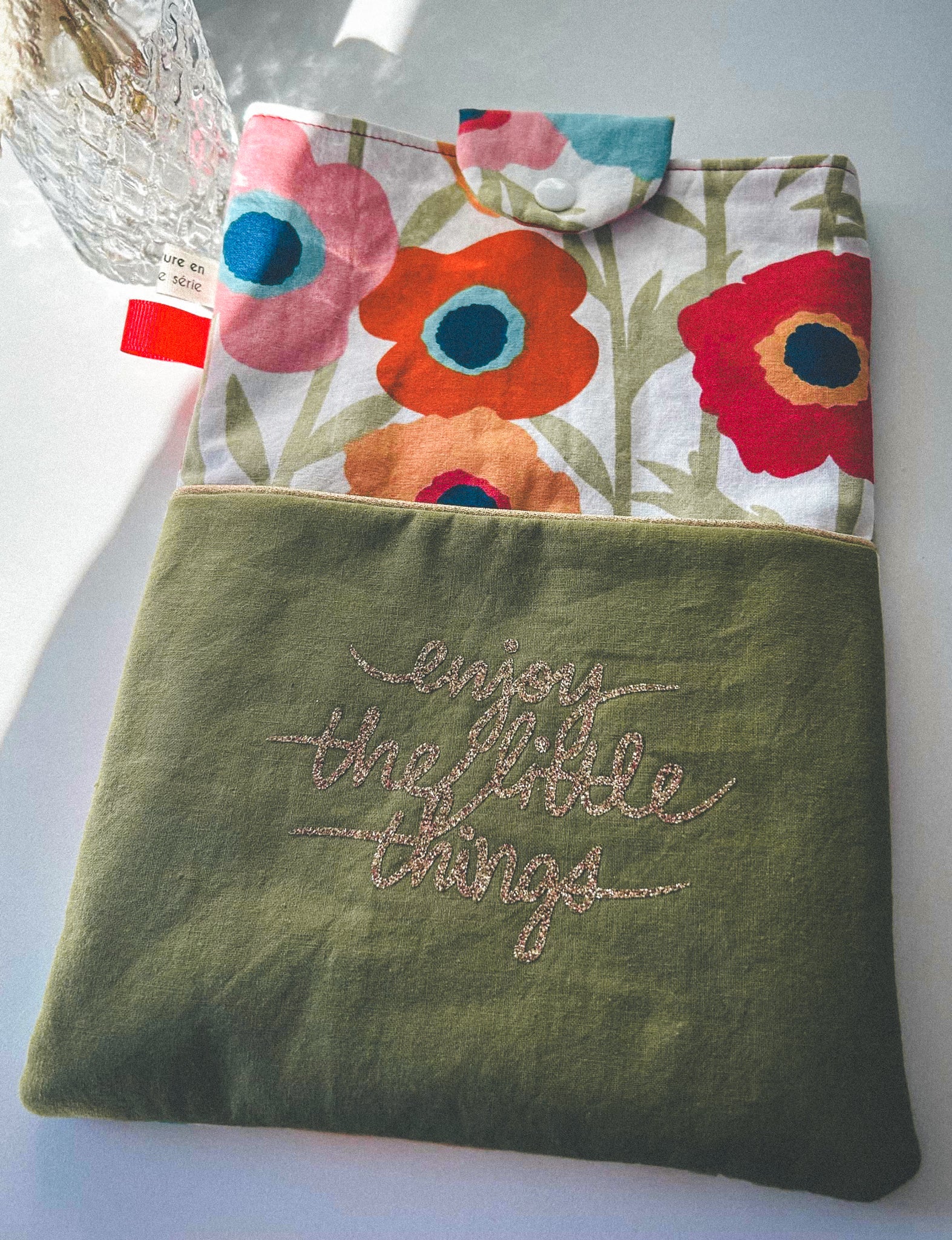 Pochette à livre A5 Enjoy the little things