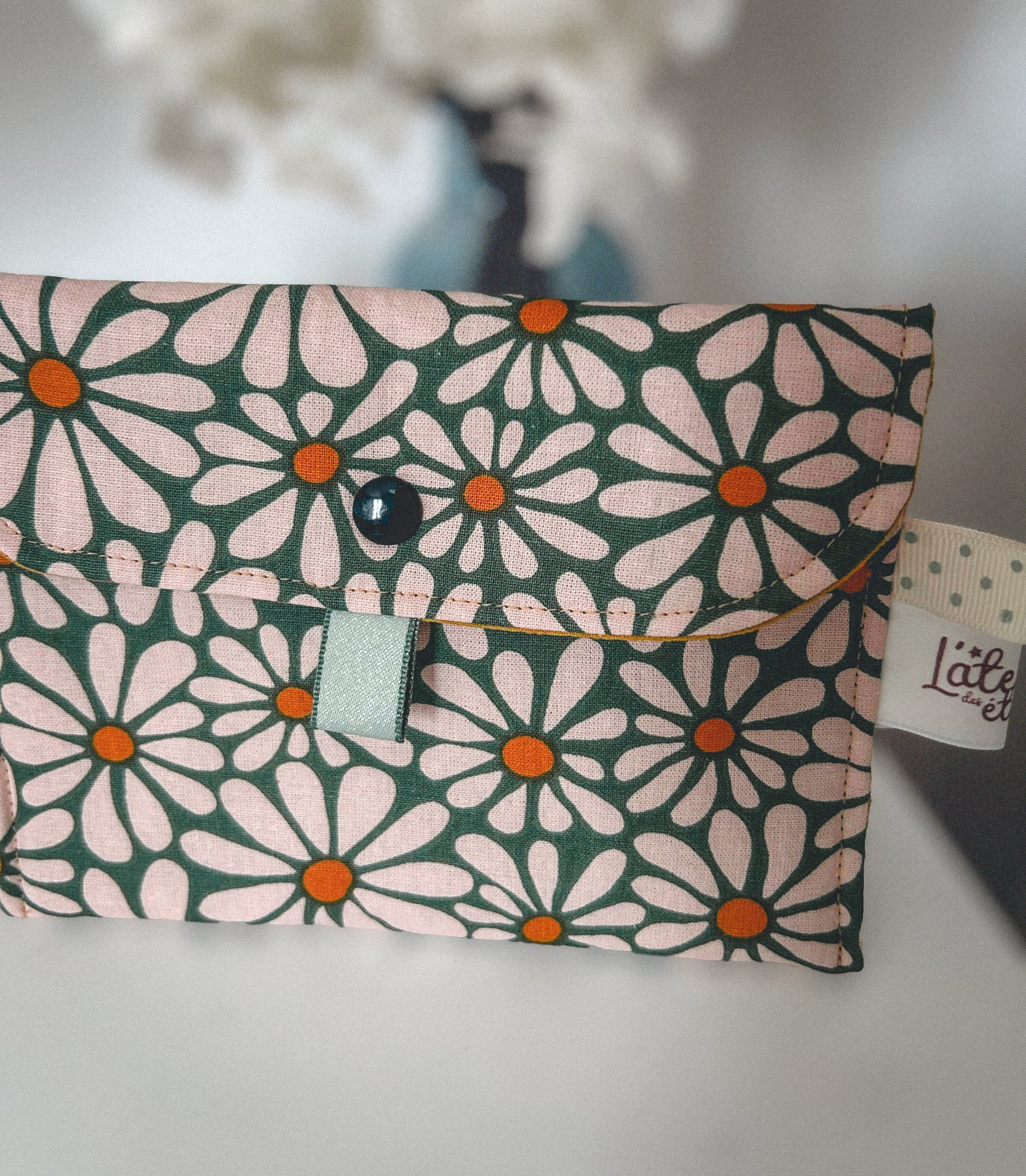Pochette à maquillage Marguerites