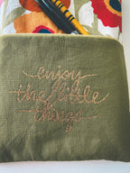 Pochette à livre A5 Enjoy the little things