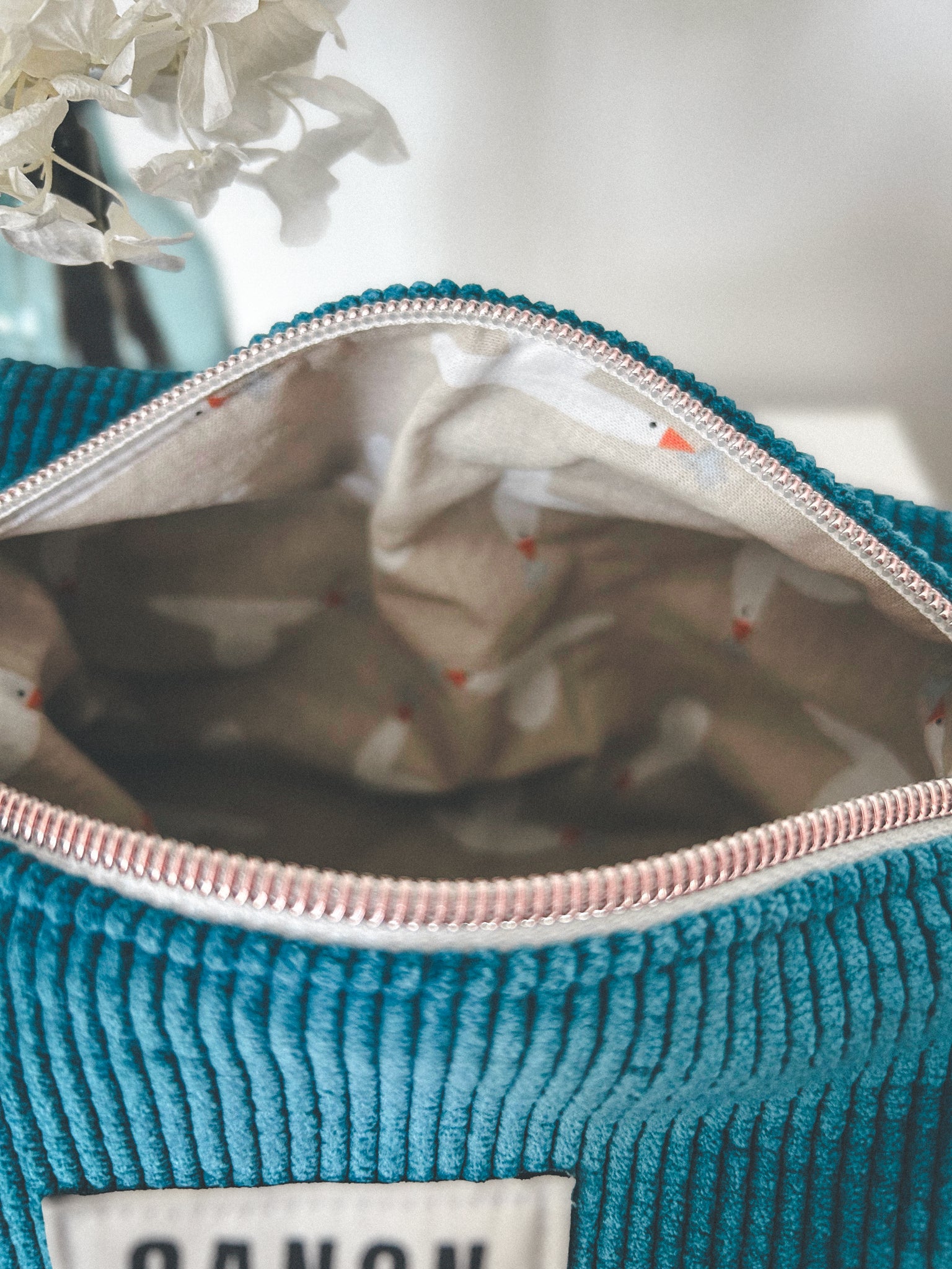 Trousse matelassée “Canon de fou”