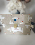 Pochette à maquillage Cigognes