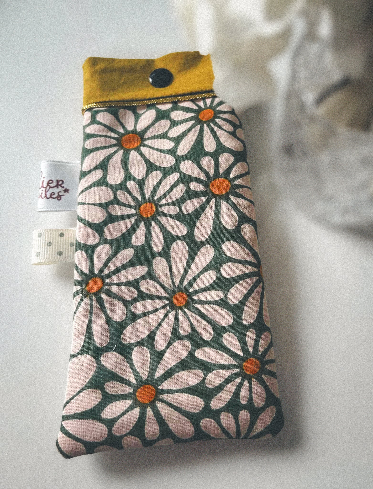 Pochette à lunettes Marguerite