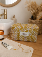 Trousse de toilette petites fleurs L'atelier des étoiles