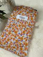 pochette à livre fleurie "Lire, c'est rêver" L'atelier des étoiles